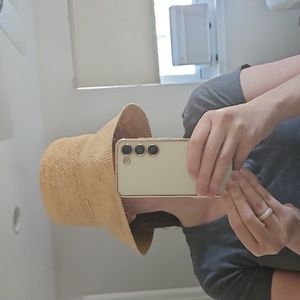 Janessa Leone Tan Bucket Hat